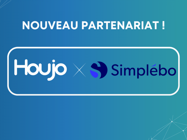 Houjo x Simplébo : un partenariat pour rendre votre activité plus claire, plus visible et plus rassurante